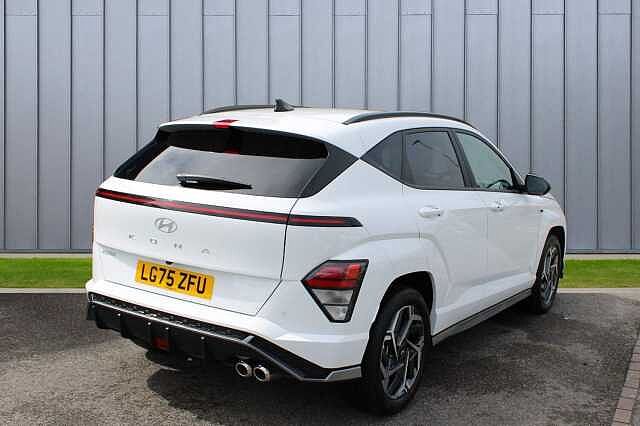Hyundai KONA 1.6 h-GDi N Line DCT Euro 6 (s/s) 5dr White